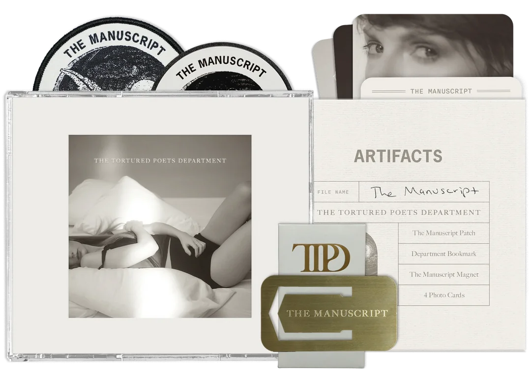 Taylor Swift TTPD the manuscript cd deluxe Collector
