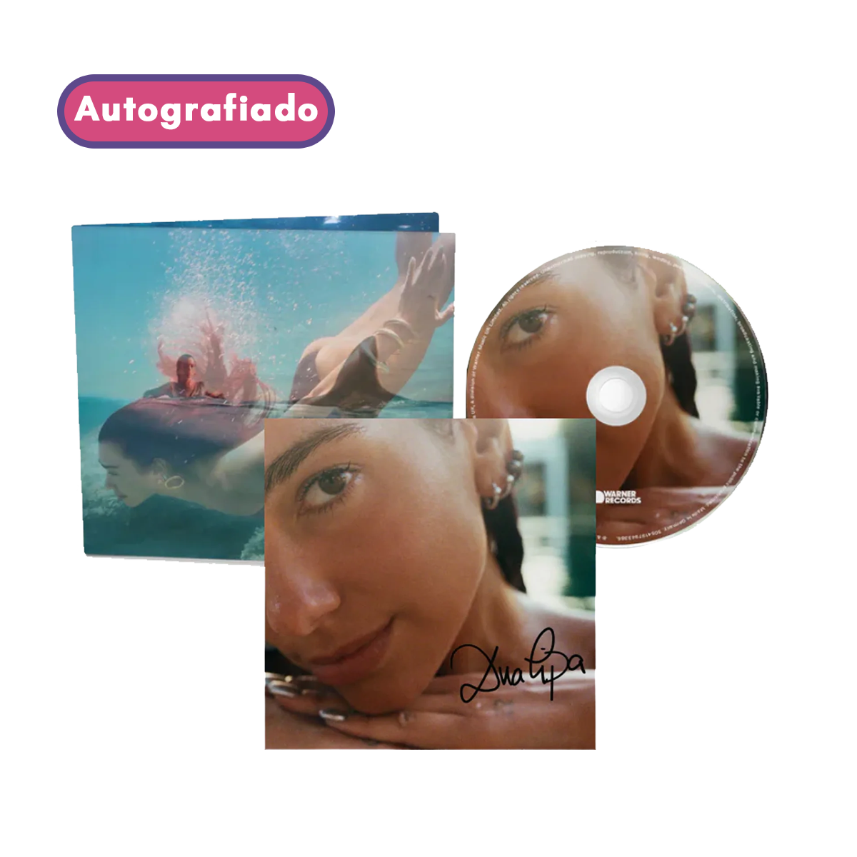 Dua Lipa Radical Optimism cd lenticular (Autografiado)