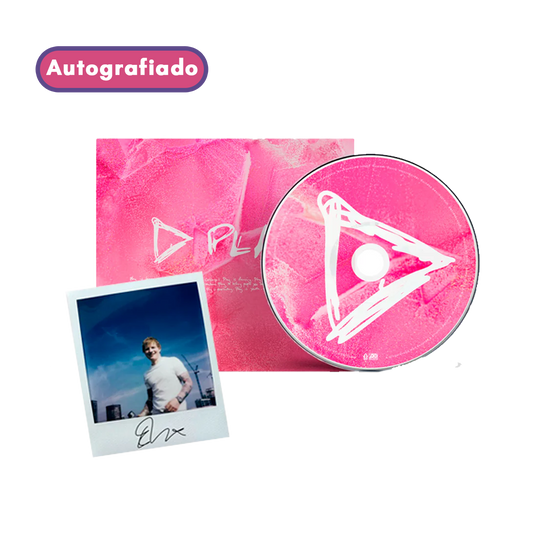 Ed Sheeran Play Cd Autografiado