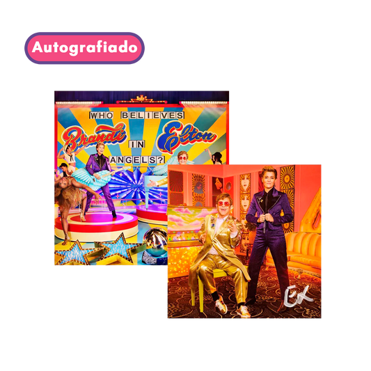 Elton John Who Believes In Angels? cd (Autografiado)