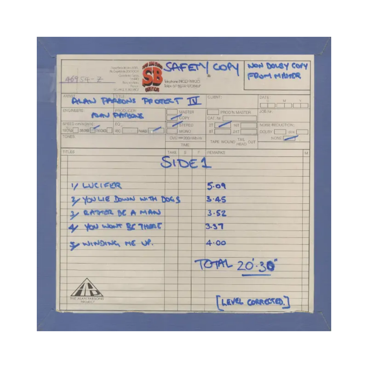 The Alan Parsons Project – Eve (Work In Progress) Vinilo Verde Transparente Exclusivo Record Store Day Black Friday 2026