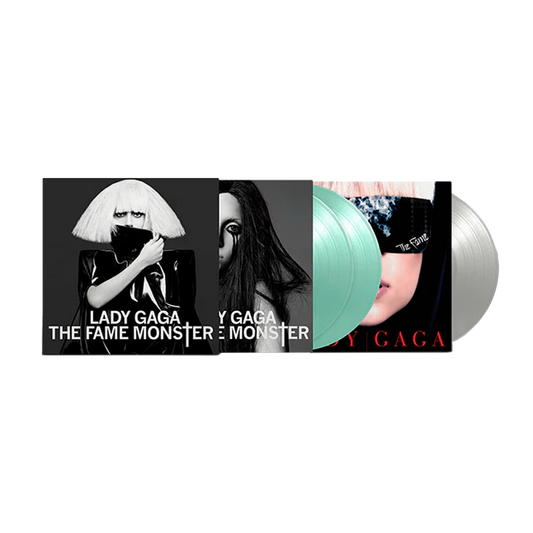 Lady Gaga The Fame Monster: Exclusive Silver & Coke Bottle Clear Vinilo 3LP