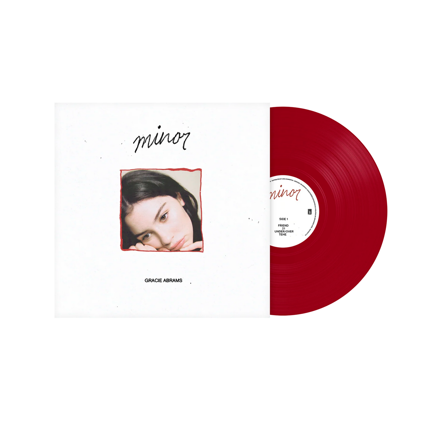Preventa Gracie Abrams minor (5 Year Anniversary) Red Vinilo