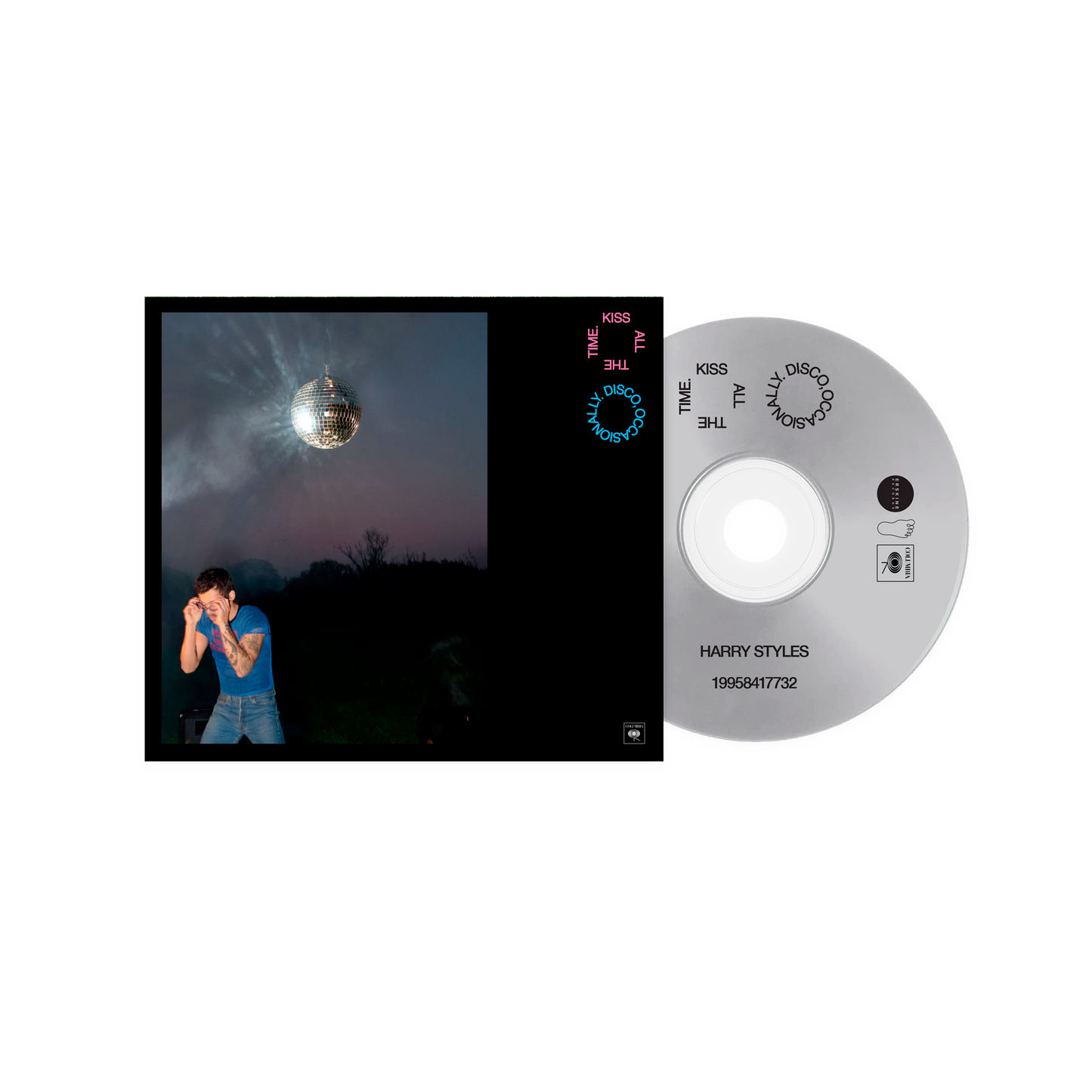 Harry Styles KISS ALL THE TIME. DISCO, OCCASIONALLY cd