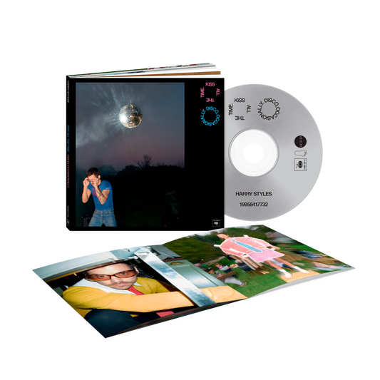 Harry Styles KISS ALL THE TIME. DISCO, OCCASIONALLY cd book limitado