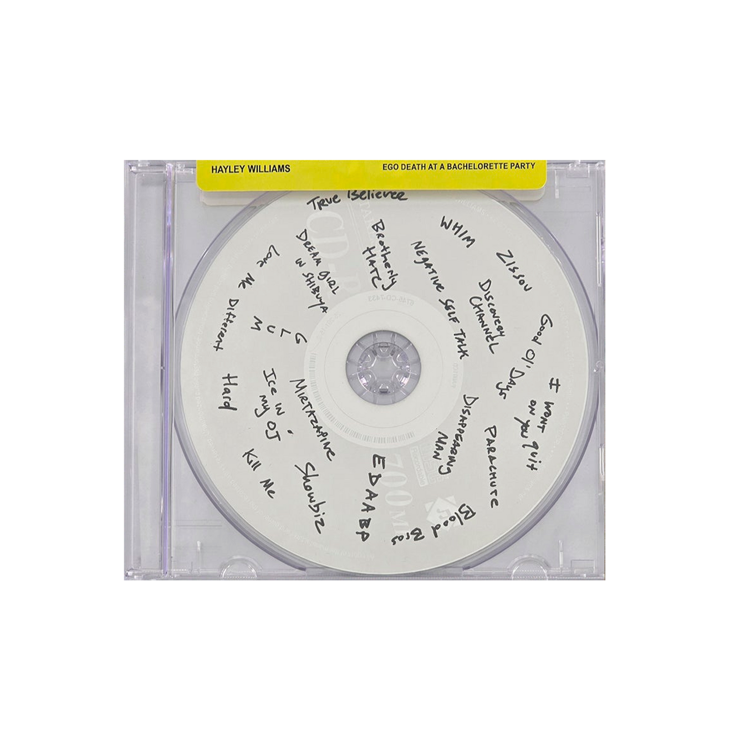 Hayley Williams EDAABP CD (Hayley’s *UpDaTeD* Mix) cd exclusivo