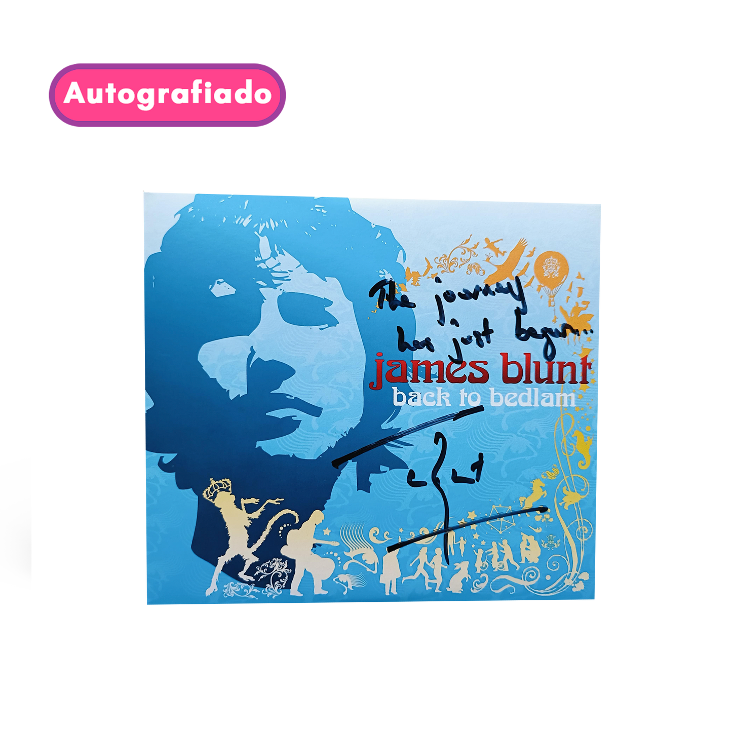 James Blunt Back to Bedlam - 20th Anniversary Deluxe Edition 2CD Autografo personalizado