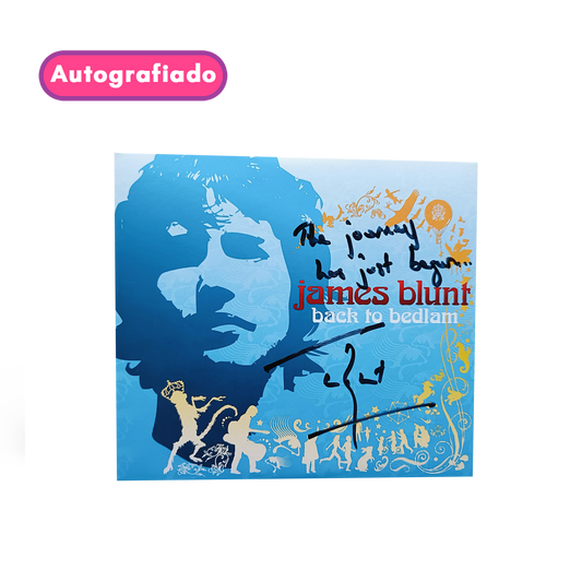 James Blunt Back to Bedlam - 20th Anniversary Deluxe Edition 2CD Autografo personalizado