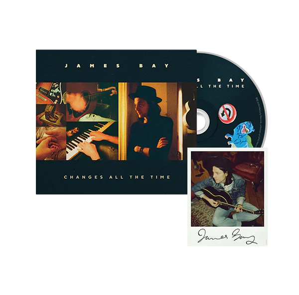 James Bay Changes All The Time cd (Autografiado)