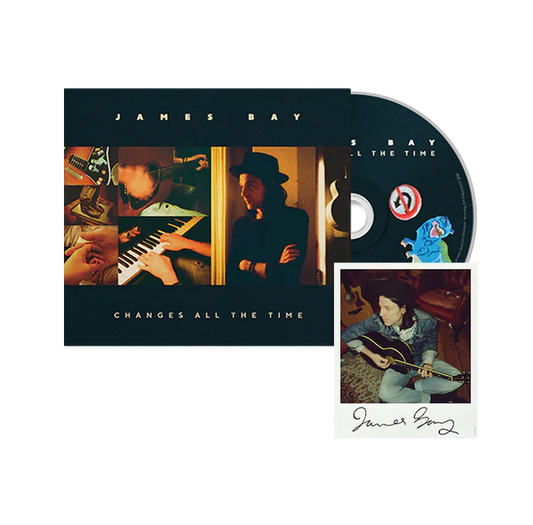 James Bay Changes All The Time cd (Autografiado)