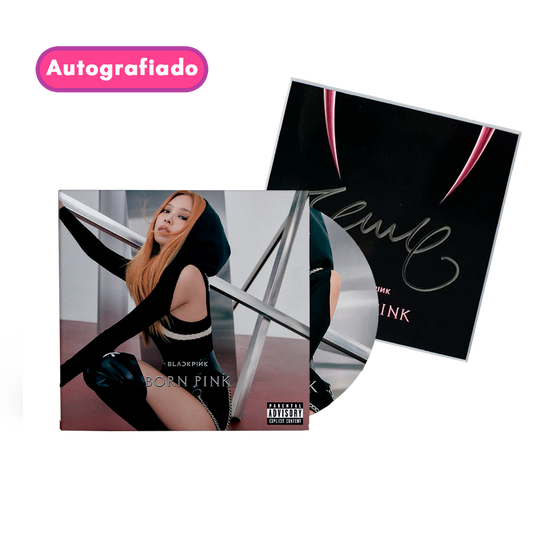 BORN PINK CD JENNIE cd Autografiado