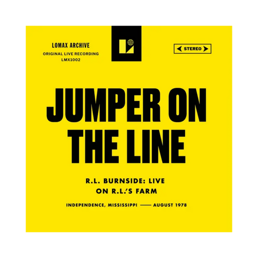 R.L. Burnside – Jumper on the Line (Live on R.L.'s Farm) Vinilo Negro de 7" Exclusivo Record Store Day Black Friday 2026