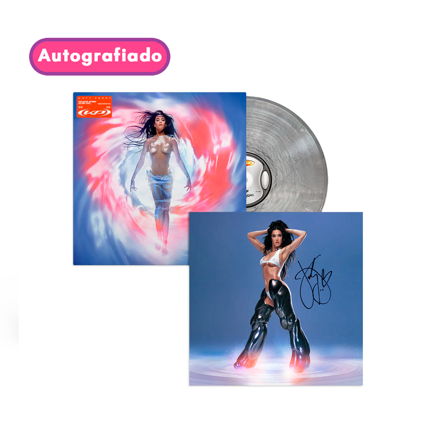 Katy Perry 143 vinilo Autografiado