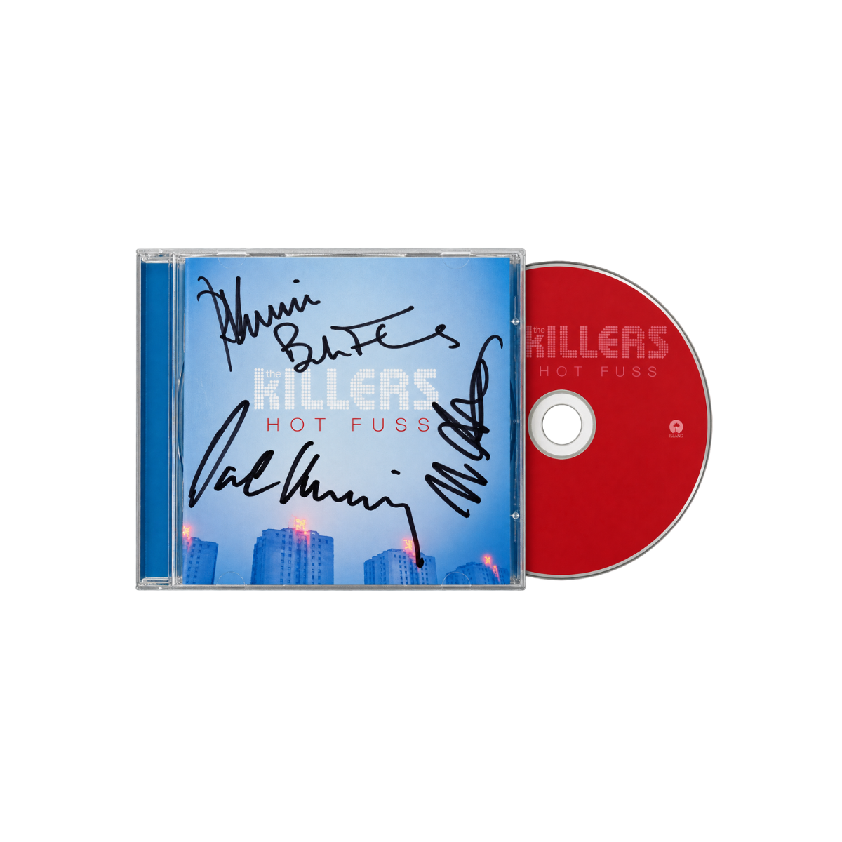 The Killers Hot Fuss CD autografiado