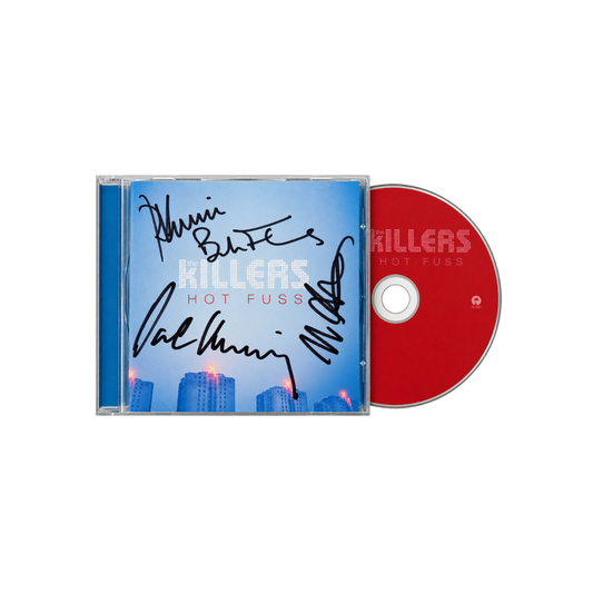 The Killers Hot Fuss CD autografiado