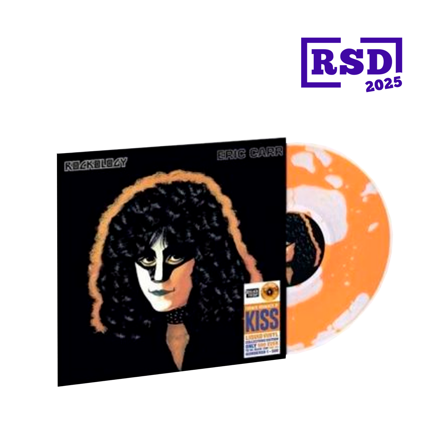 Eric Carr from KISS Rockology vinilo liquido RSD Black Friday 2025