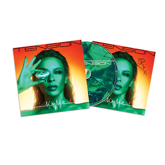 Kylie Minogue Tension cd Autografiado