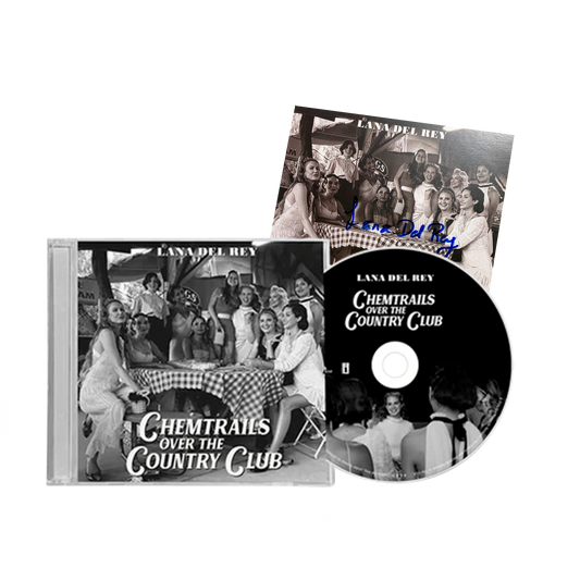 Lana Del Rey Chemtrails Over The Country Club CD Autografiado