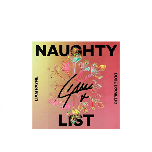 Liam Payne Naughty list cd single Autografiado