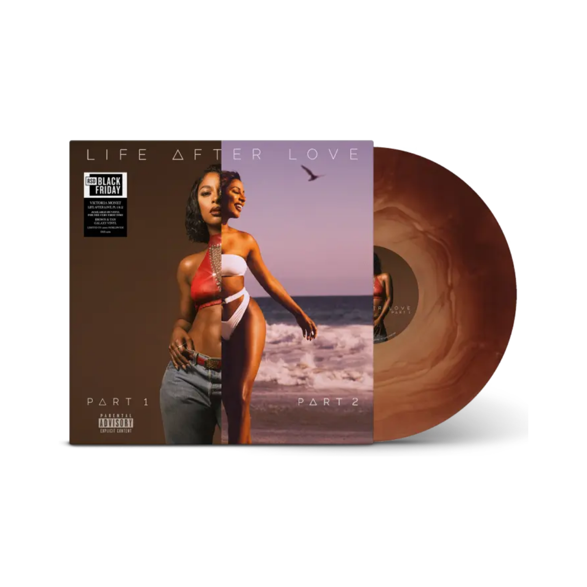 Victoria Monét – Life After Love Pt. 1 & 2 Vinilo Brown and Tan Galaxy Exclusivo Record Store Day Black Friday 2026