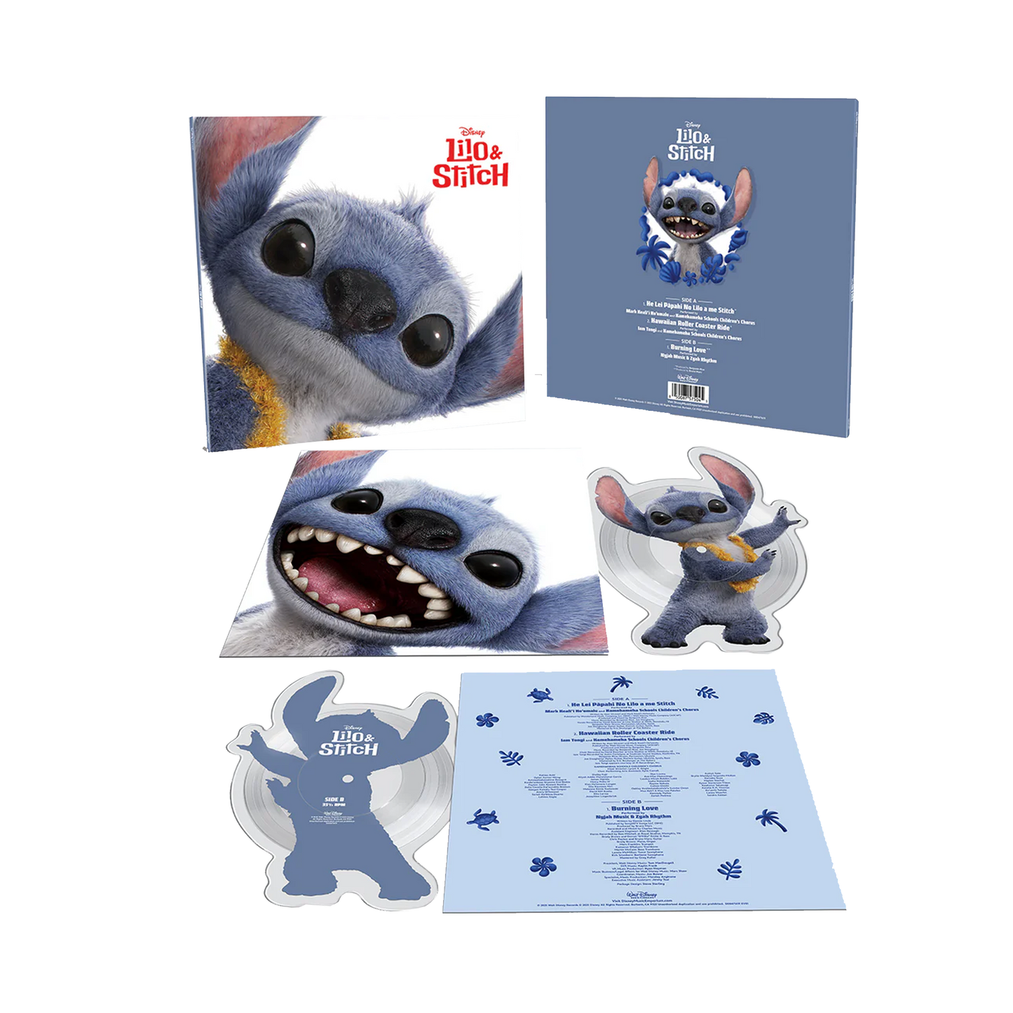 (Preventa) Lilo & Stitch: Die Cut Picture Disc 10" vinilo Single