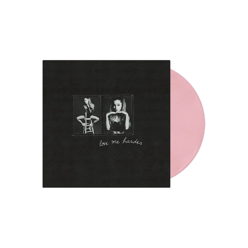 Ariana Grande Love Me Harder: vinilo rosa 7" Single