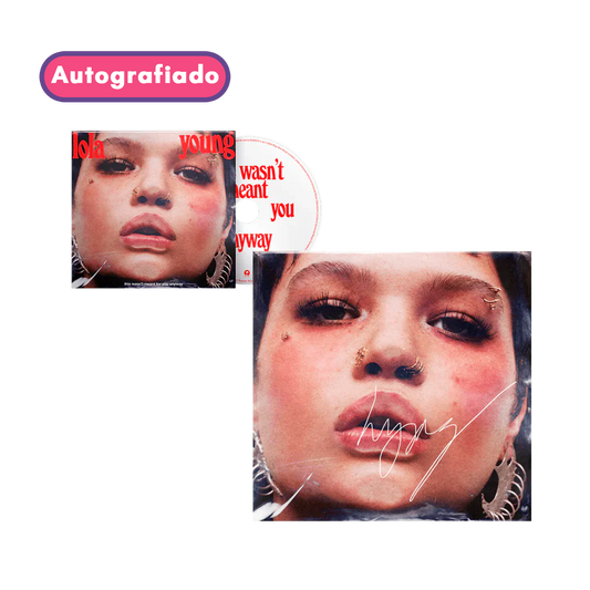 Lola Young This Wasn't Meant For You Anyway cd (Autografiado)