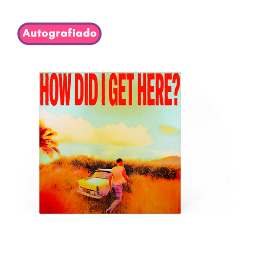 Louis Tomlinson How Did I Get Here? Clear Vinilo Autografiado