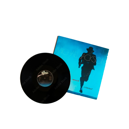 Michael Jackson Record Smooth Criminal vinilo single