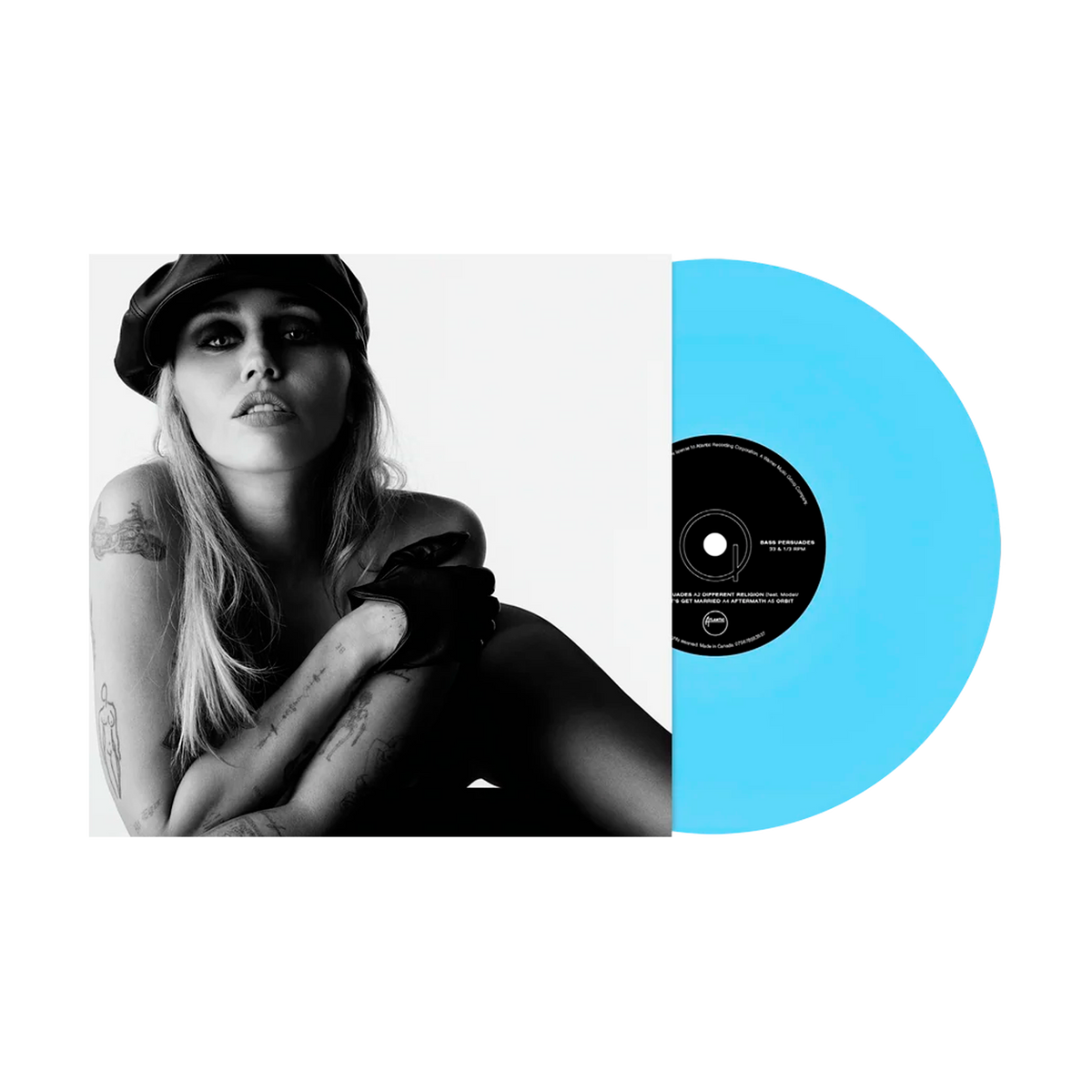 Miley Cyrus Bass Persuades - Baby Blue Vinilo