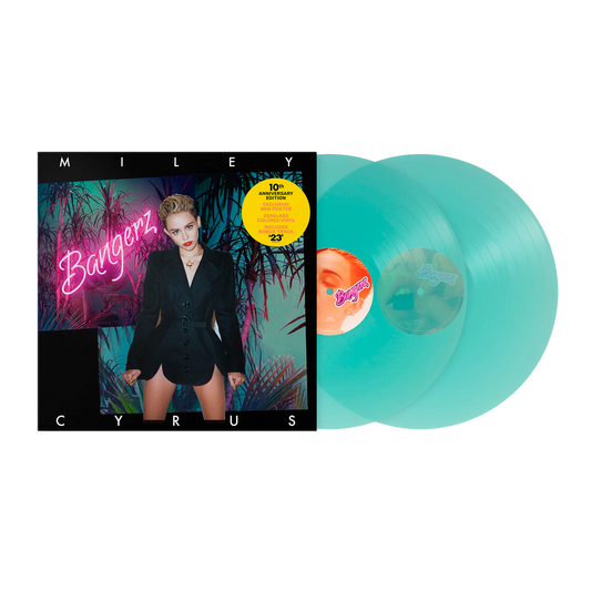 Miley Cyrus Bangerz (10th Anniversary): Limited Sea Glass Vinil 2LP + Poster