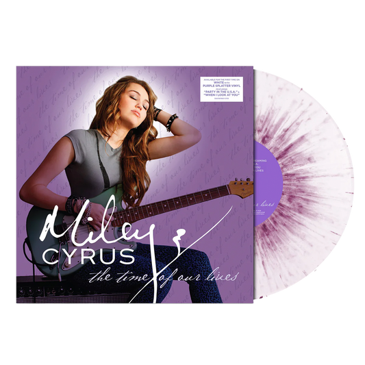 Miley Cyrus The Time of Our Lives: Purple Splatter Vinilo 1 LP