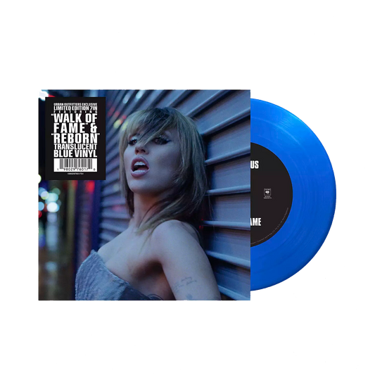 Miley Cyrus - Walk of Fame / Reborn vinilo single