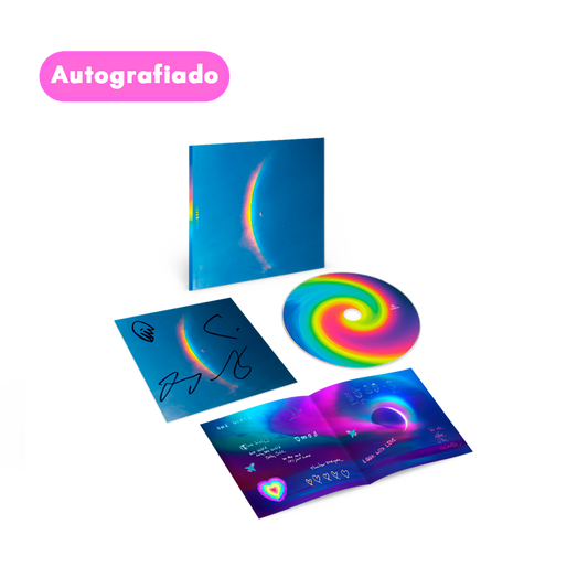 Coldplay Moon Music cd Autografiado