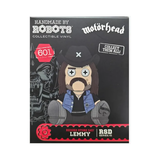 Motörhead – Lemmy Figura de Vinilo Coleccionable Handmade by Robots #601 – Record Store Day Black Friday 2026