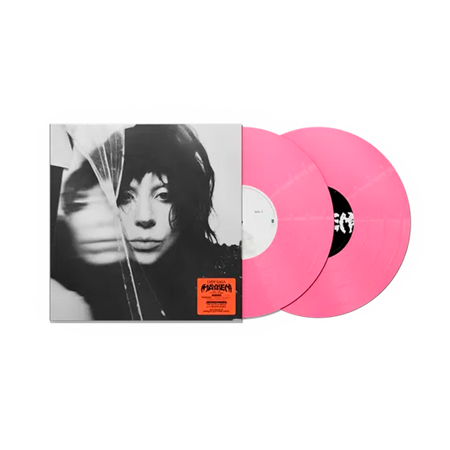 Lady Gaga Mayhem Hot Opaque Pink vinilo 2 lp