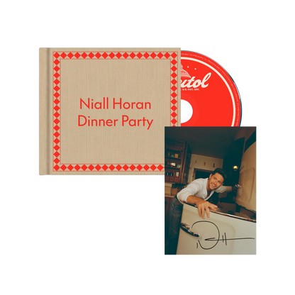 Niall Horan Dinner Party - Hardcover Book CD Autografiado