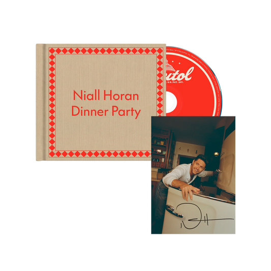 Niall Horan Dinner Party - Hardcover Book CD Autografiado