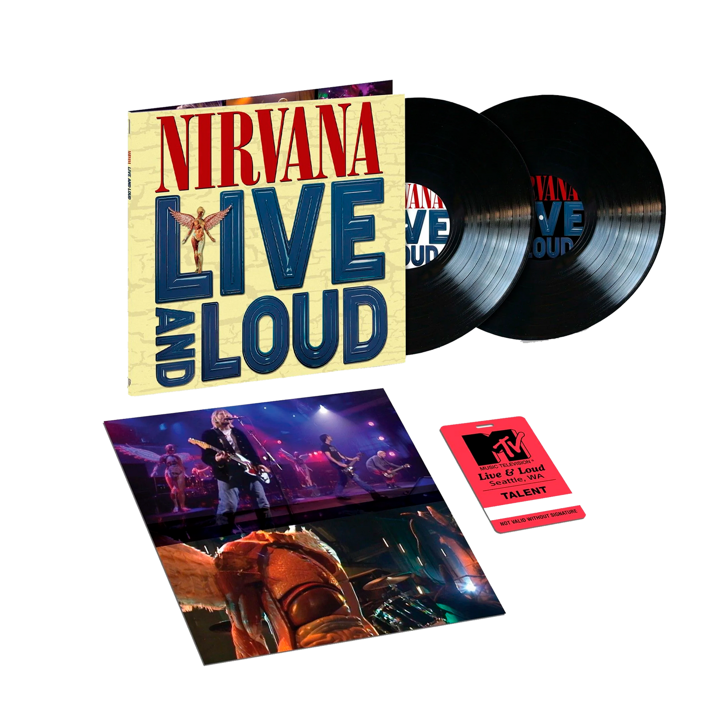 Nirvana Live And Loud: Vinilo 2LP