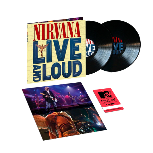Nirvana Live And Loud: Vinilo 2LP