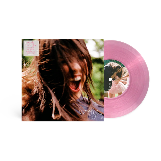 Olivia Rodrigo stupid song - 'hand on my heart' vinilo single