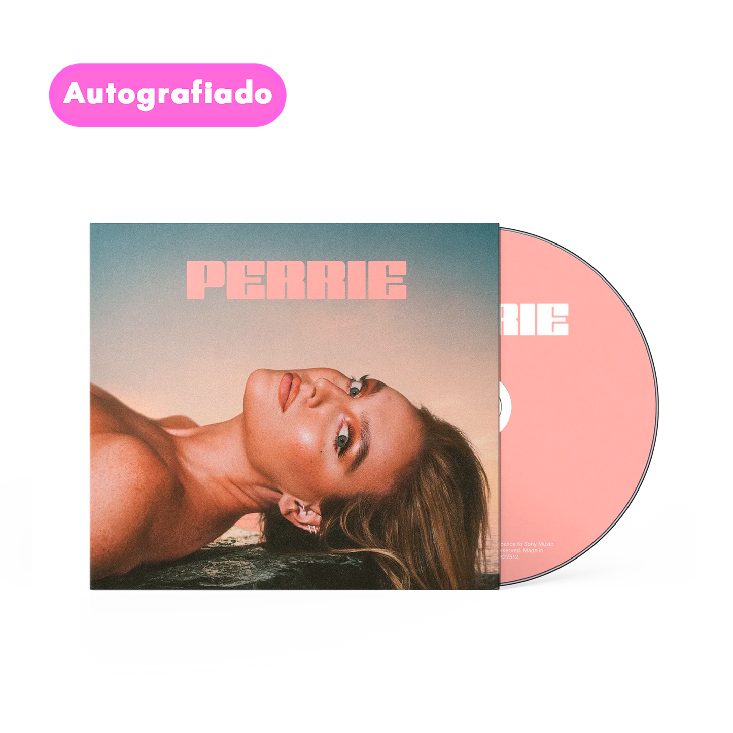 Perrie cd Perrie Autografiado personalizado