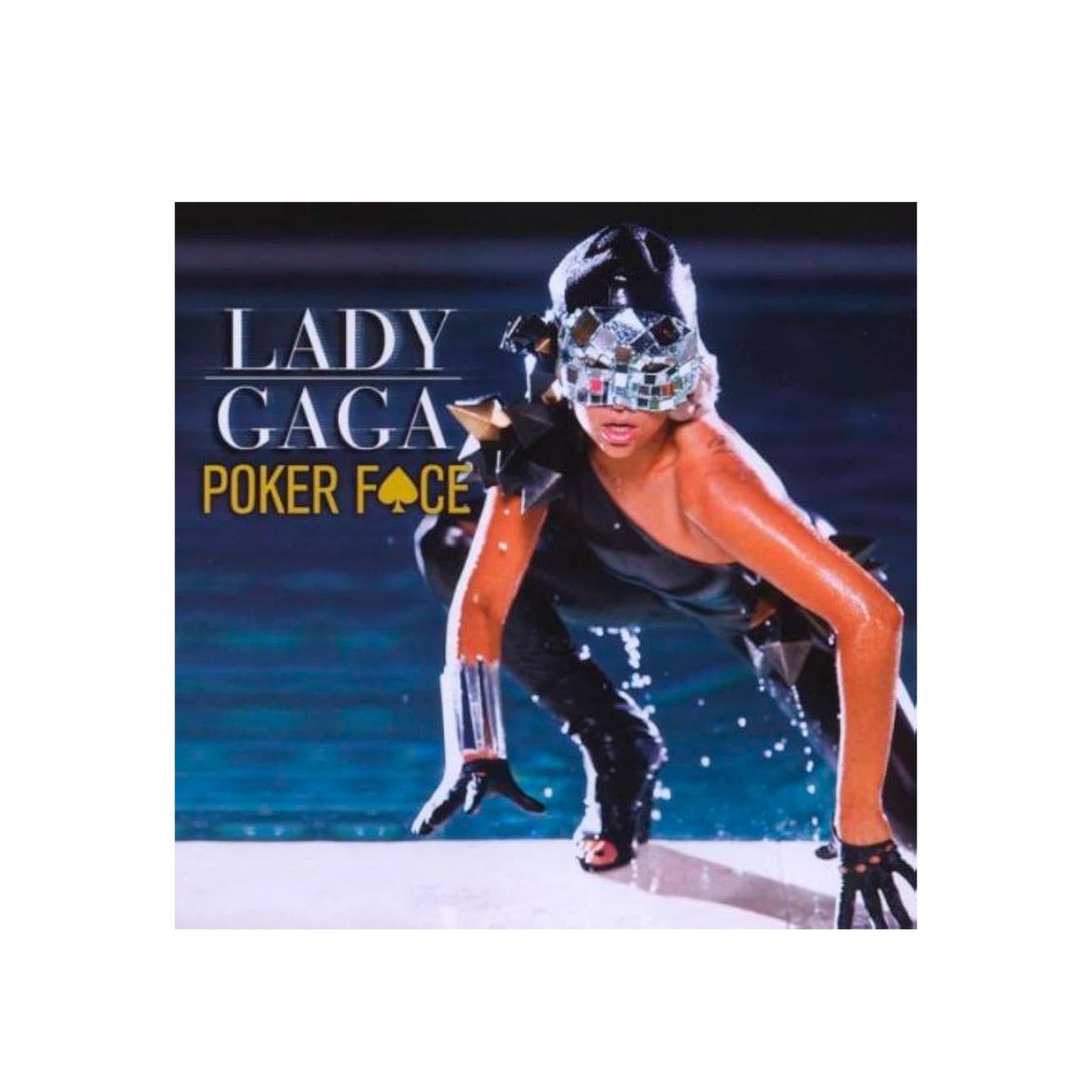 Lady Gaga Poker Face CD Single