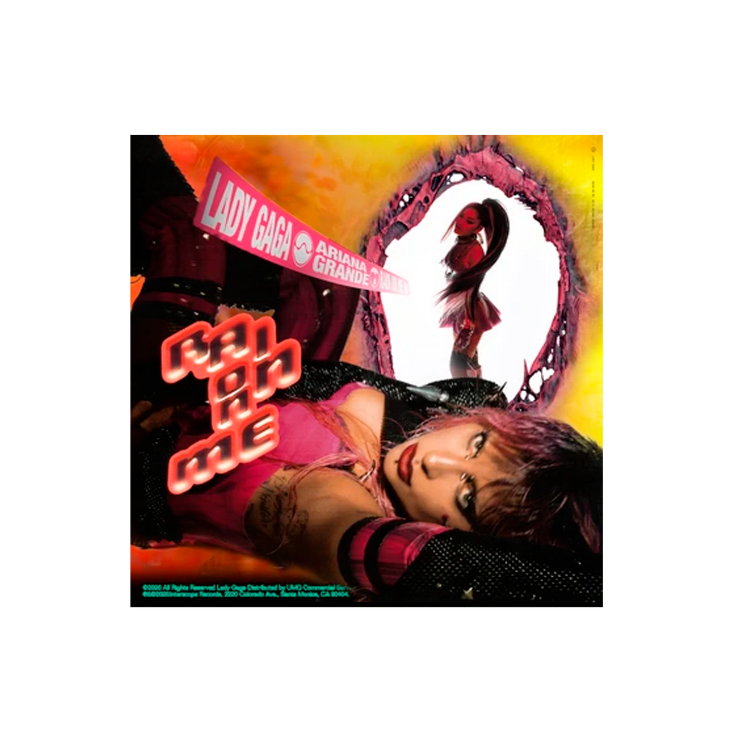 Lady Gaga Rain on Me CD Single