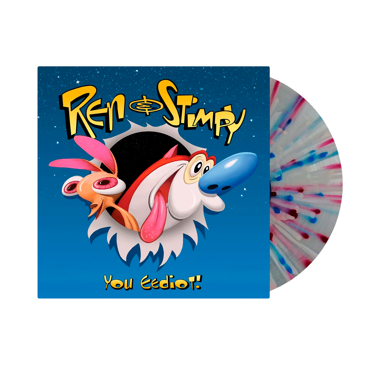 Ren & Stimpy You Eediot! vinilo soundtrack splitter