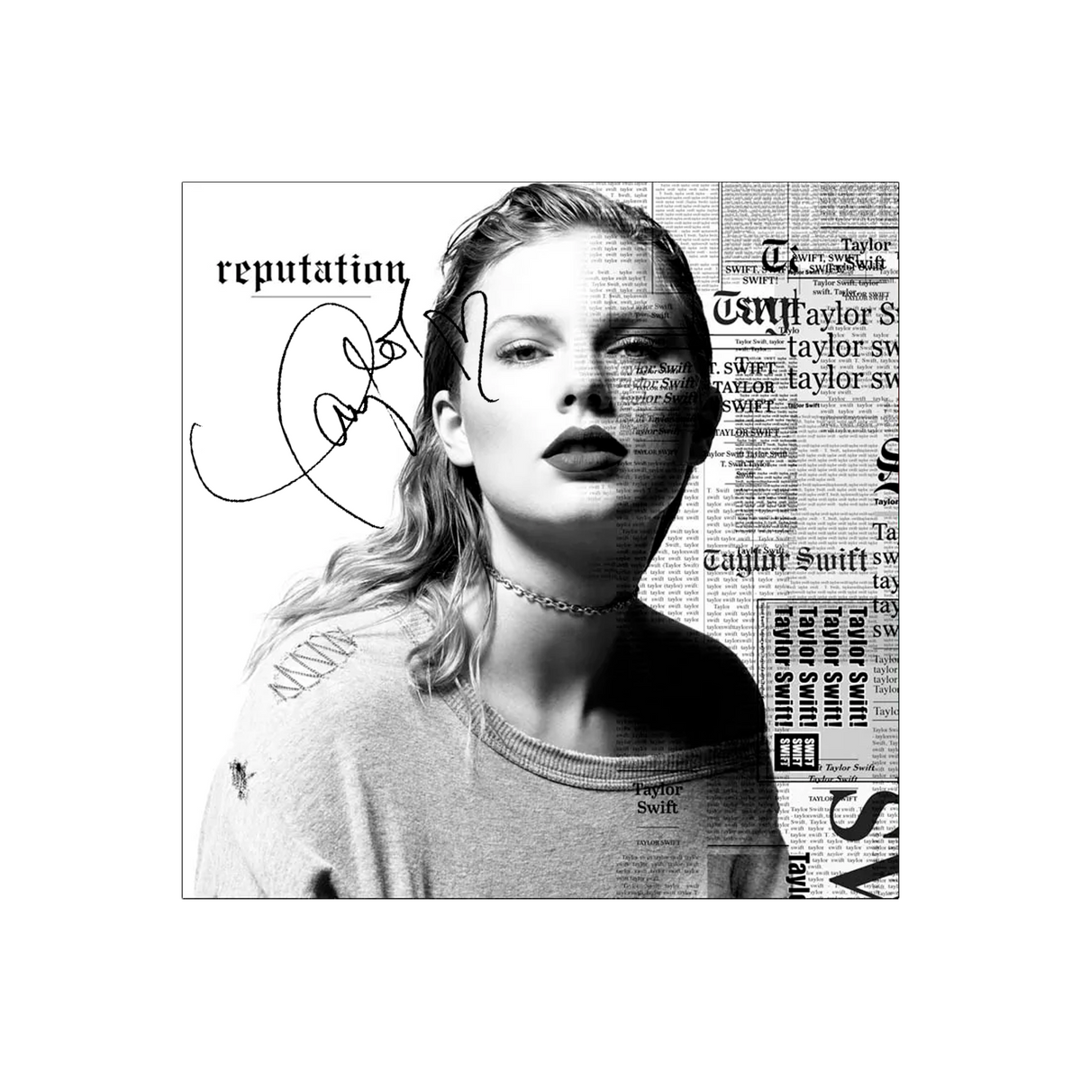Taylor Swift Reputation cd Autografiado