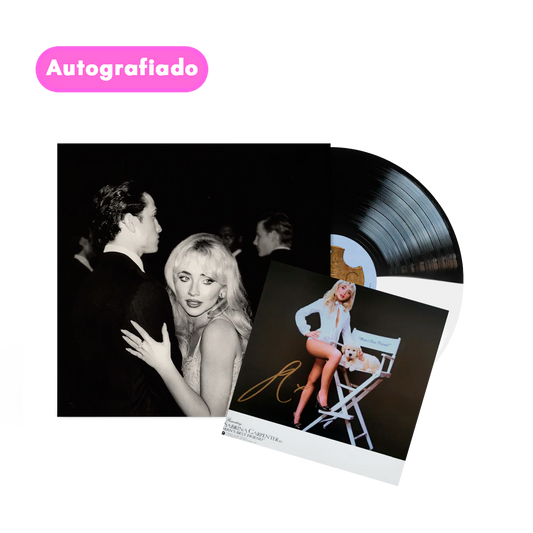 Sabrina Carpenter Man's Best Friend D2C Alt Cover vinilo Autografiado
