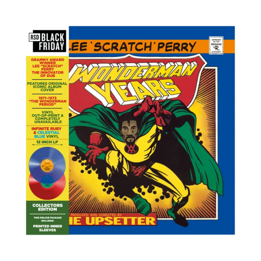 Lee 'Scratch' Perry – The Wonderman Years Vol. 1 Vinilo 2LP Infinite Ruby y Celestial Blue Exclusivo Record Store Day Black Friday 2026
