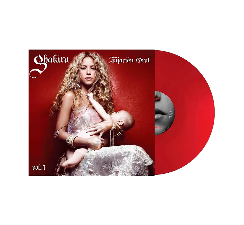 (Preventa) Shakira Fijacion Oral Vol. 1 (20th Aniversario) vinilo rojo 1 lp