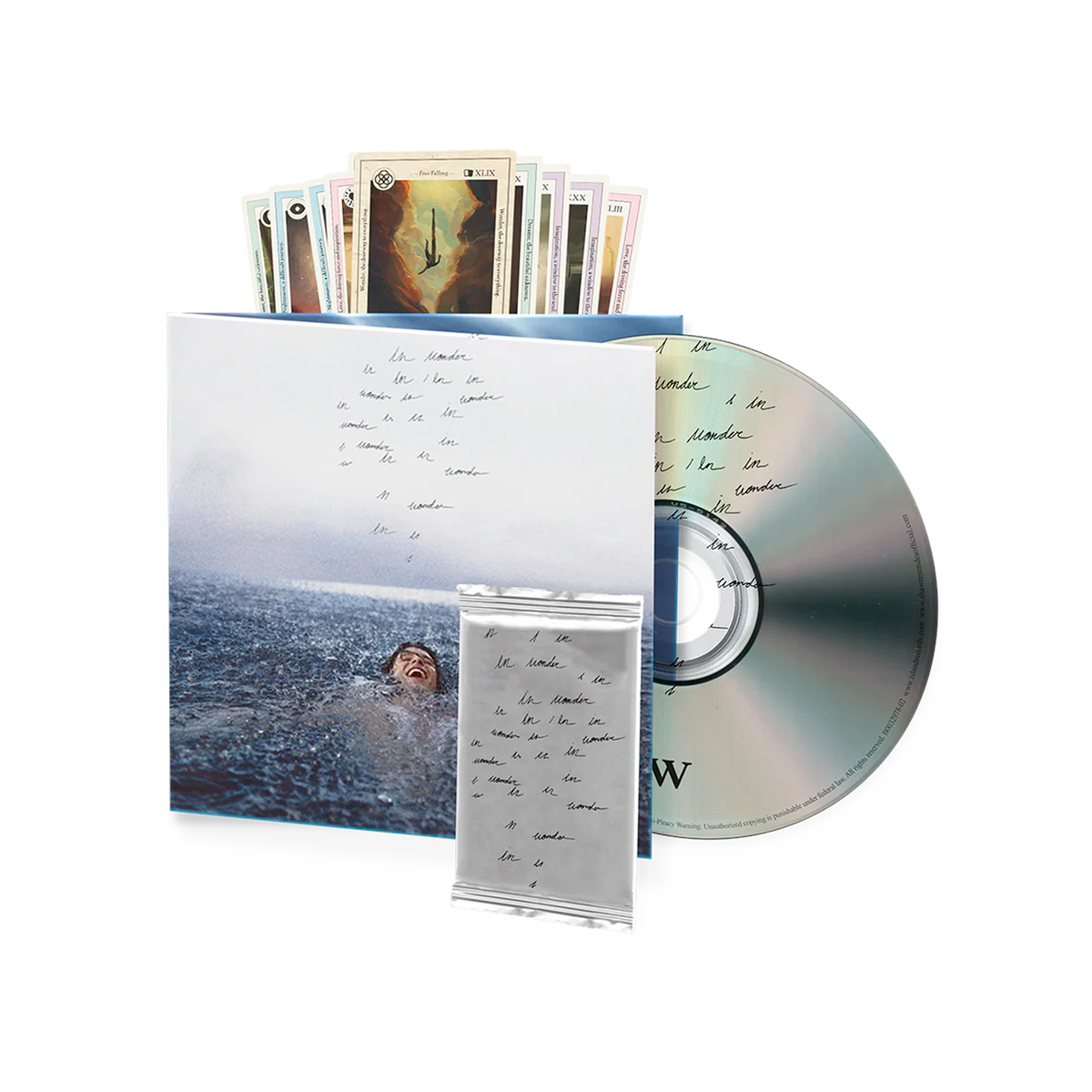 Shawn Mendes PAQUETE DE CD WONDER DELUXE CON CARTAS COLECCIONABLES LIMITADAS
